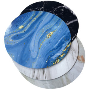 New Design Starry Sky Pattern Customized Size Round Cake Board Cake Tray Cake Drum Wholesale Baking Usage