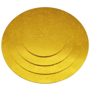 Wholesale Golden Color MDF Cakeboard