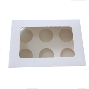 Cupcake box ----6 cupcake box