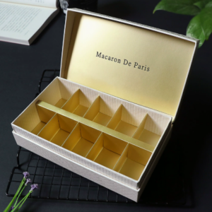 Macaron Hard Box French Sandwich Burger New Christmas Gift Packaging Box