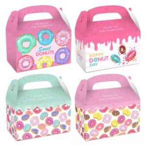 Donut Cake, Valentine's Day Gift Wrapping, Birthday Gift Card Paper Bag Handbag