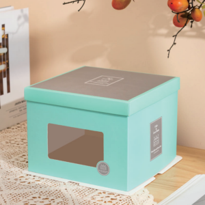 Disposable Birthday Square Paper Packaging Cardboard Cake Boxes