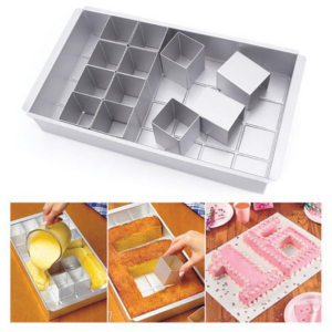 Activity number cake mold, baking utensils, baking tools, kitchen baking cake pan