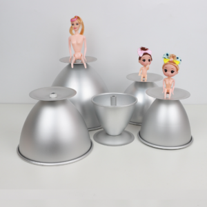 4-10 inch hollow Barbie skirt cake mold, hollow cake mold, aluminum cake mold, princess skirt mold