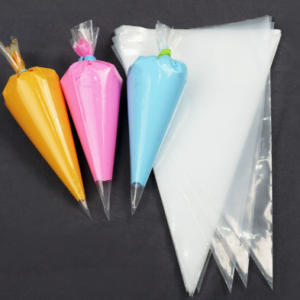 Transparent disposable piping bags, baking triangle bags, thickened butter piping bags