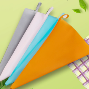 Wholesale TPU silicone piping bags, transparent, blue, pink, 14-inch and 16-inch butter bags