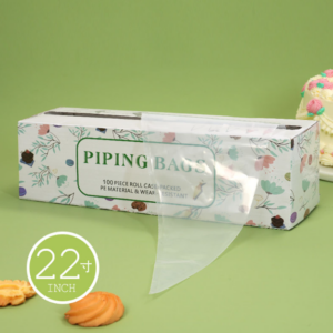 22-inch roll-pack piping bags, food-grade cake piping bags