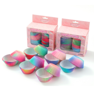 New Dreamy Round High-Temperature Resistant Baking Paper Cupcake Trays