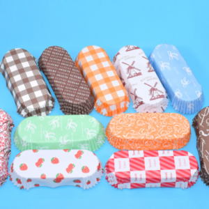 Wholesale High-Temperature Resistant Rectangular Windmill and Boat-shaped Coated Cups