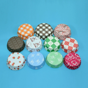 Wholesale High-Temperature Resistant Round Windmill Coated Paper Cups, Baking Oil-proof Cakes, Pineapple Breads