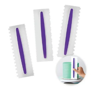 3 PIECE BUTTERCREAM COMB SET