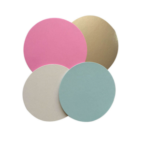 Supports wholesale and retail of smooth round cardboard cake bases