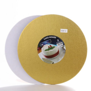 Wholesale High Quality and Cheap Gold Cake Boards LFGB Certificate