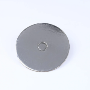 Perforated Cardboard Cake Board - Silver - Round